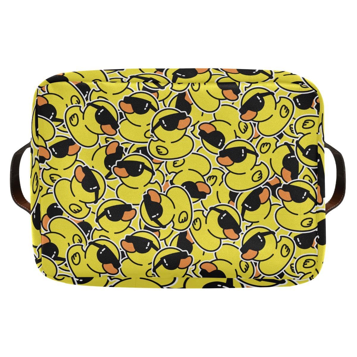 Duck Rectangular Storage Basket Organizer Bin Shelf Baskets For Clothes Gifts For Home Office Dorm