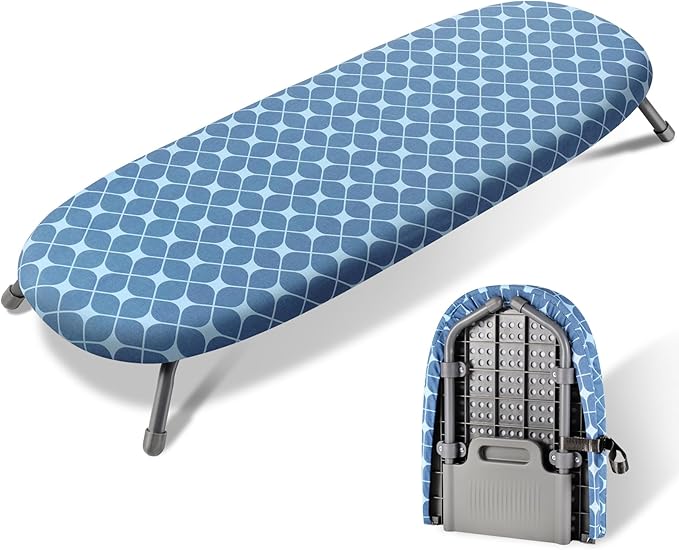 SheeChung Tabletop Ironing Board 12"x32", Small Ironing Boards