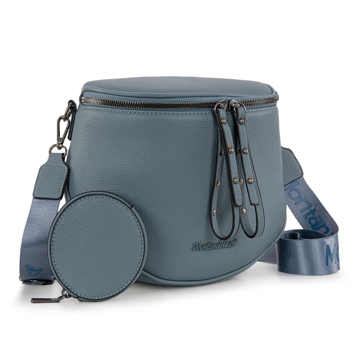 Montana West Large Crossbody Bags for Women Bum Bag Sling Purse with Adjustable Strap