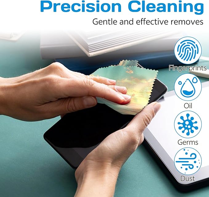 6 PCS Glasses Cleaning Cloth Eyeglass Lens Cleaning Cloth Eyeglasses Wipes