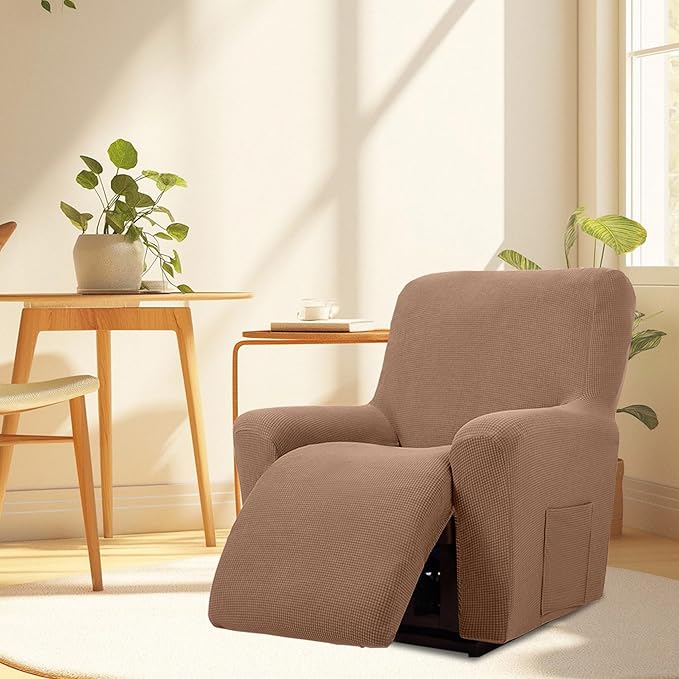 Cupuamon Recliner Chair Covers, Lazy Boy Recliner Covers Stretch Reclining