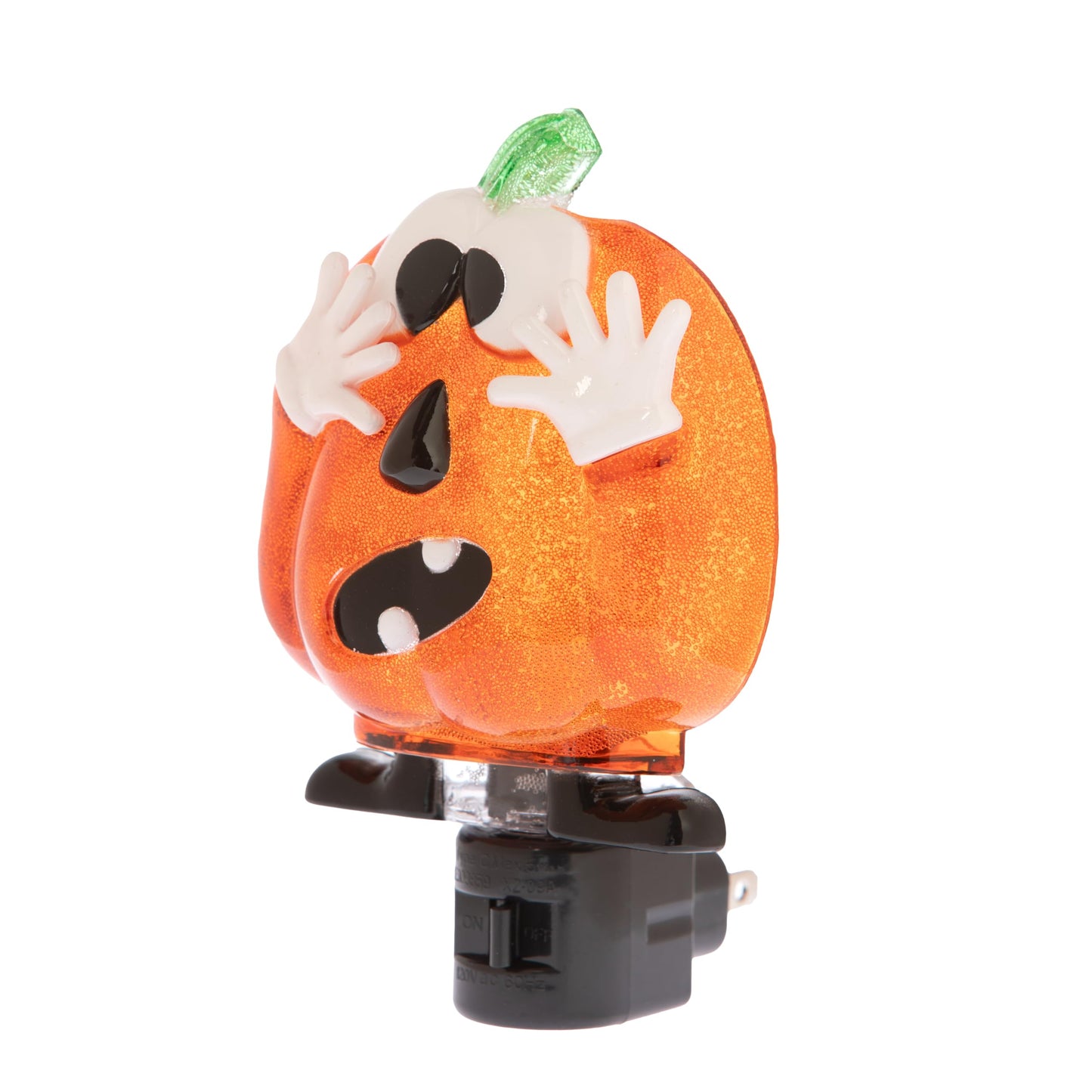 Creative Hobbies Silly Pumpkin Halloween Night Light - Includes 5W C7 and Rotational Socket with On/Off Switch