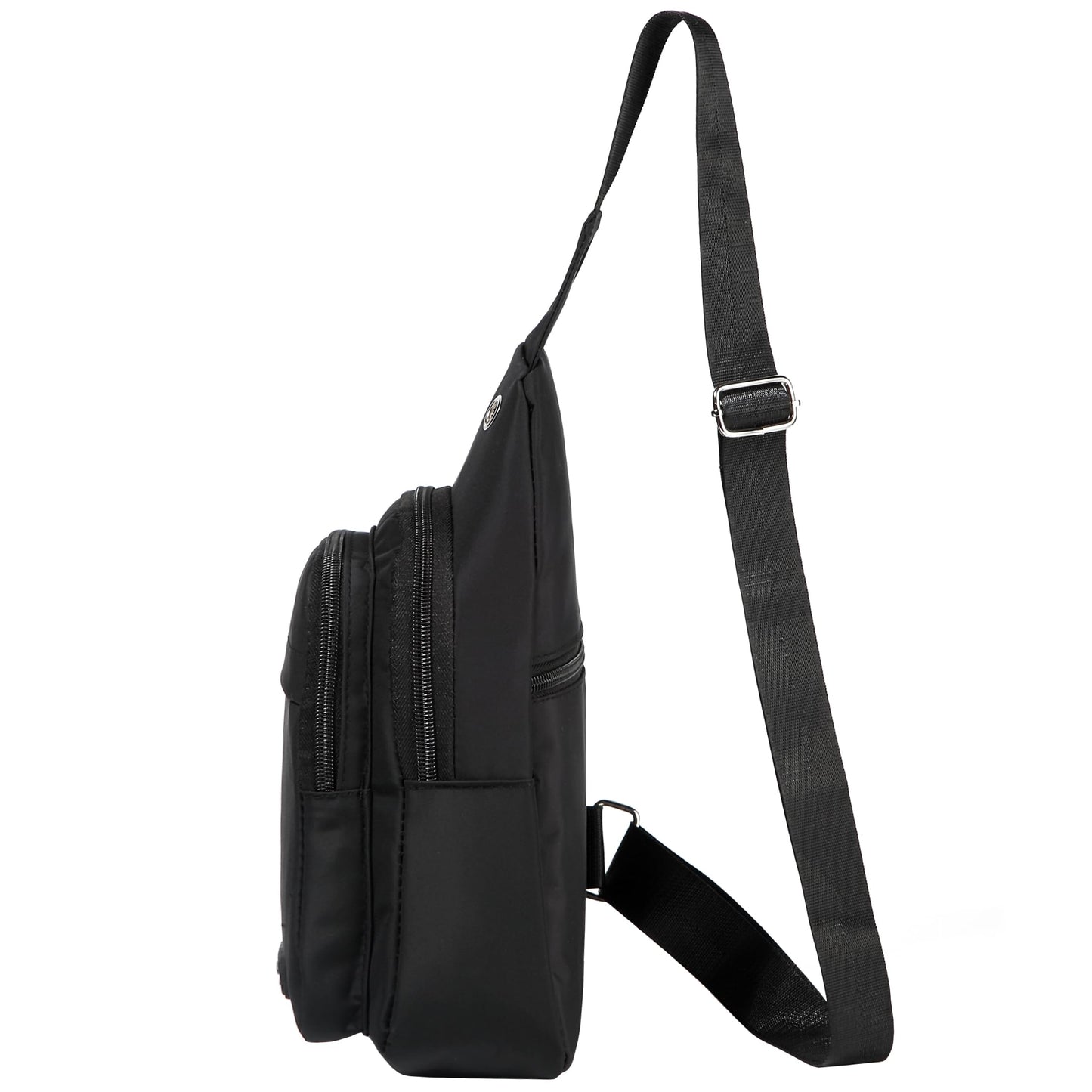 Cross Body Bag Sling Backpack Fanny Pack Small Crossbody Bags for Women Trendy - Black