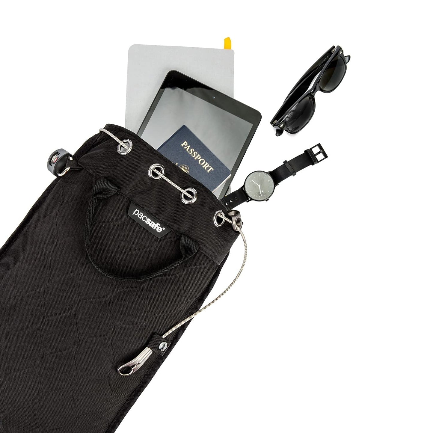 Pacsafe Travelsafe Gii 5 Liter Portable Safe (Black)