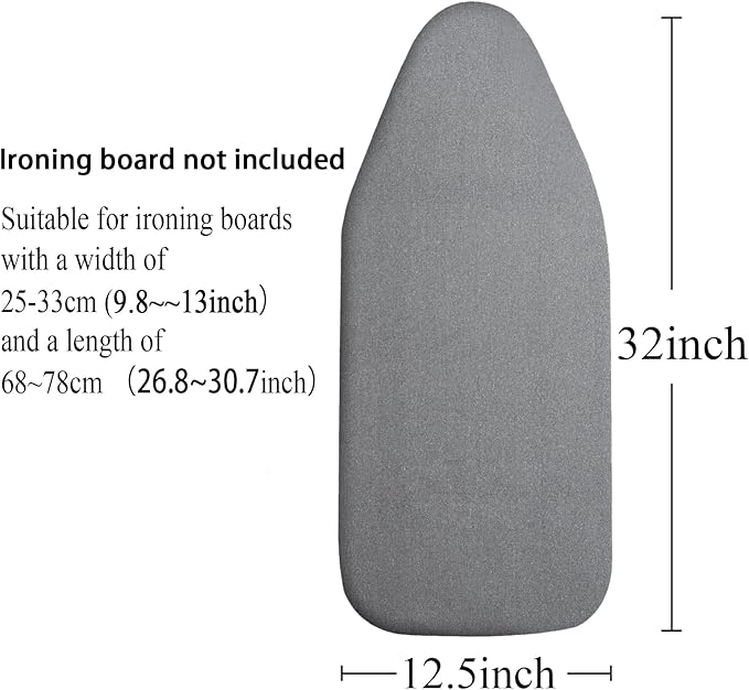 Small Ironing Board Cover Scorch Resistant, Table top Ironing Cover