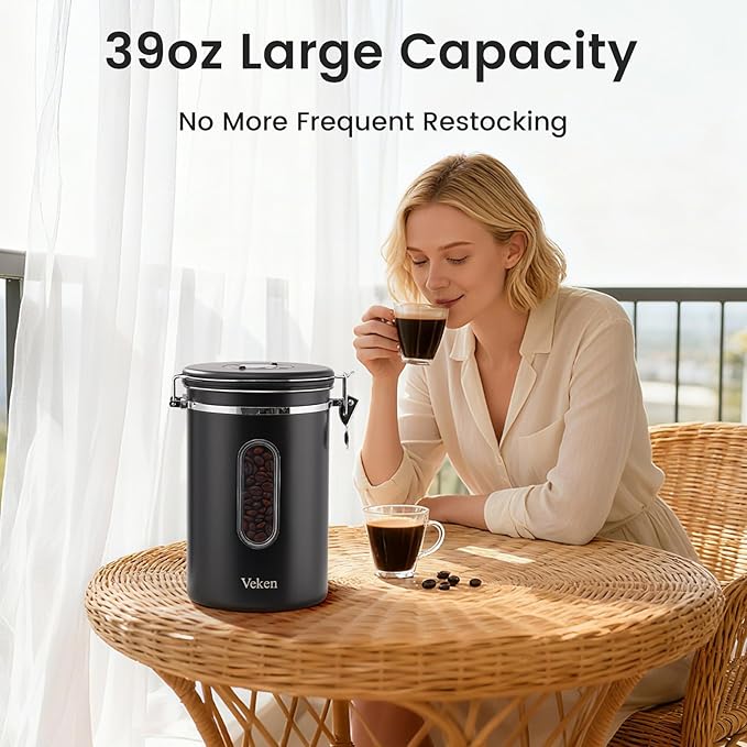 Veken Large Coffee Canister
