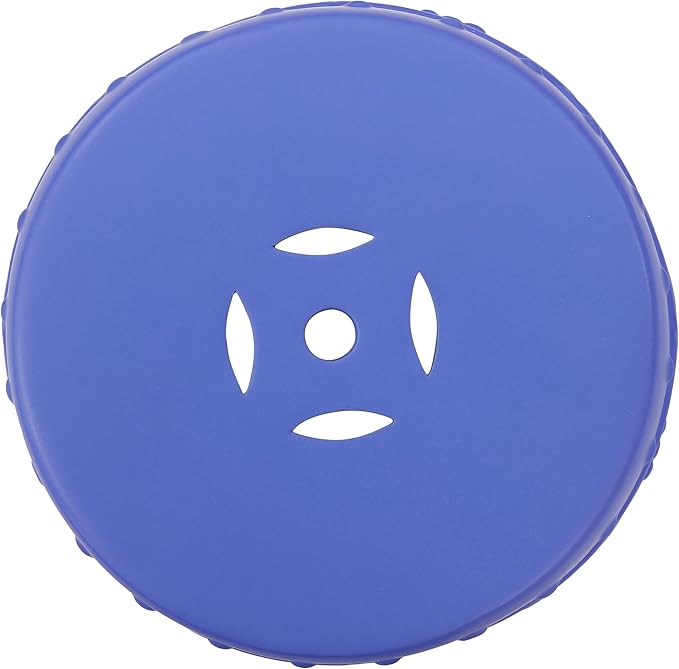 JONATHAN Y TBL1022D Lucky Coins 16" Chinese Ceramic Drum Indoor/Outdoor Garden Stool Bohemian, Coastal, Cottage, French Country, Traditional, for Living Room, Garden Room, Patio, Matte Blue