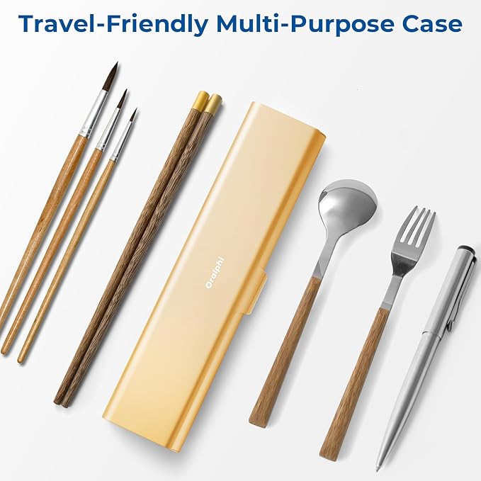 Wider Aluminum Toothbrush Travel Case, Portable Travel Toothbrush Holder