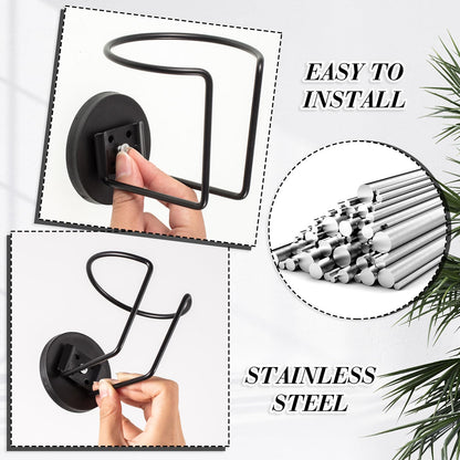 Treela 6 Pcs Magnetic Cup Holder Stainless Steel Cup Caddy Drink Holder for Tractor Refrigerator Treadmill Mower Truck Automotive Rv Car Trailer Boat Metal Surface