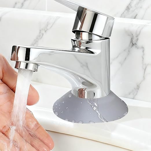 Small Sink Faucet Splash Handle Drip Guard Mat Silicone Pad Protectors Behind