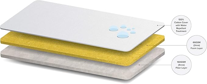 Westex Intricate Heavy Duty Ironing Board Cover and Pad, Thick 3-Layer Stain