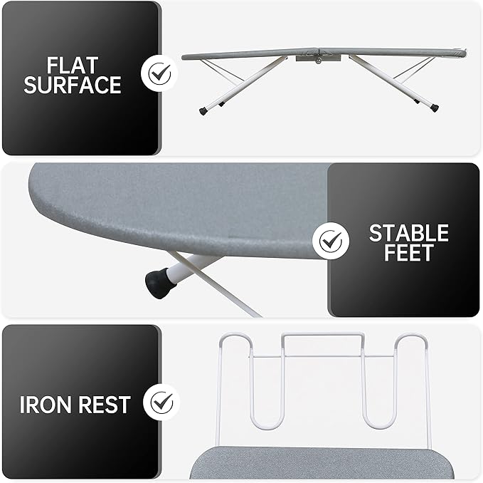 Tabletop Ironing Board, Portable Iron Board