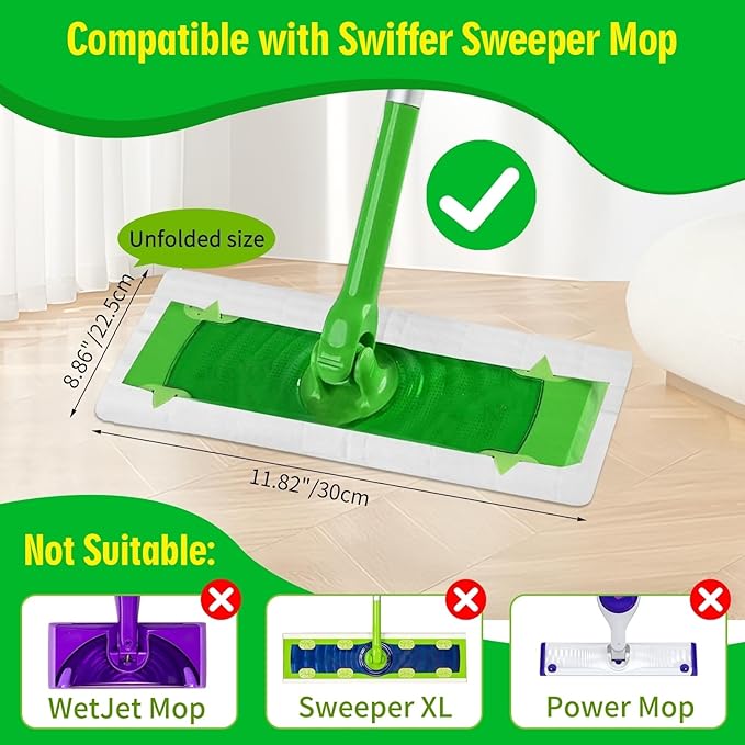 Dry Sweeping Cloths Compatible