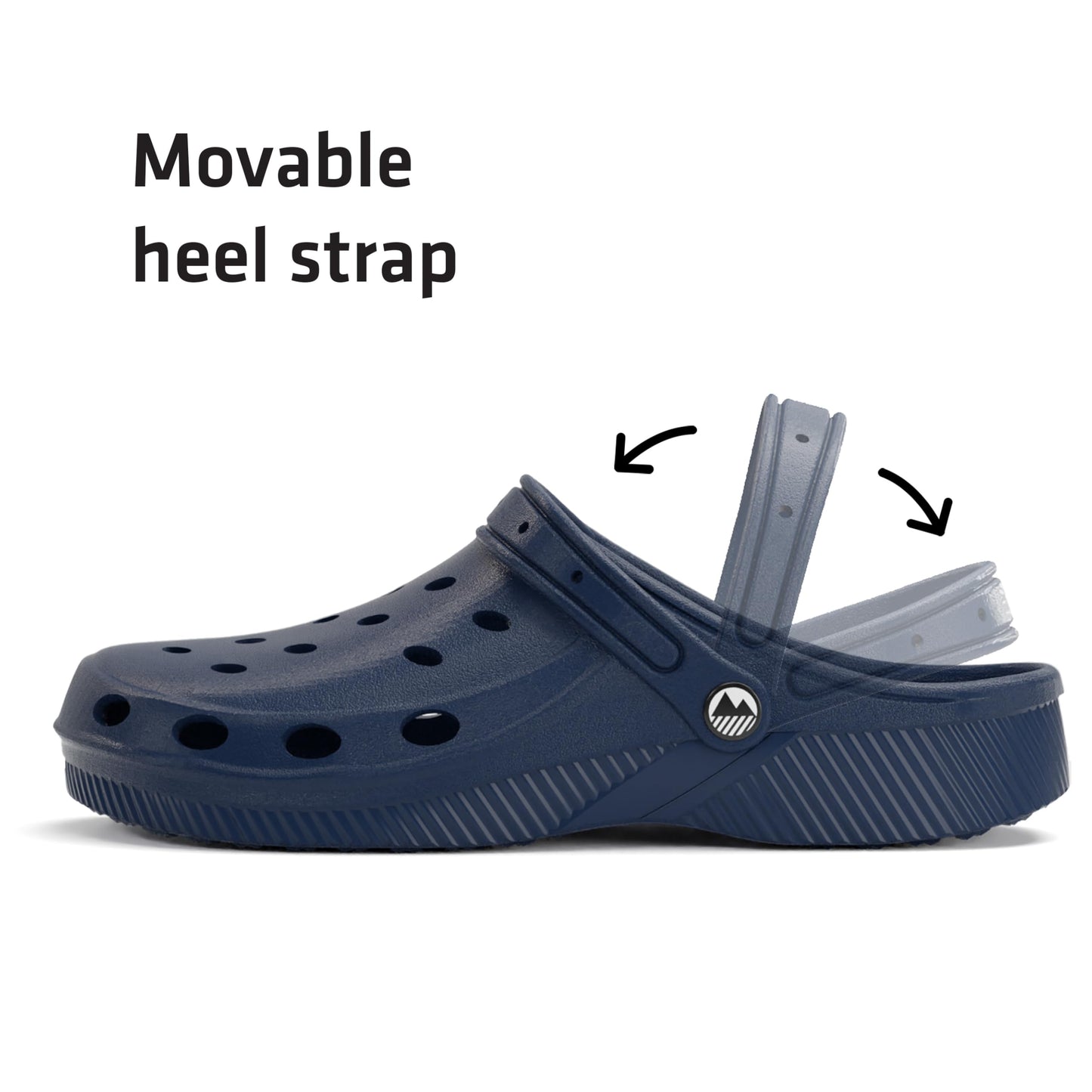 Lakeland Active Men's Silloth Lightweight Ventilated Clogs - Oxford Blue - 9 UK