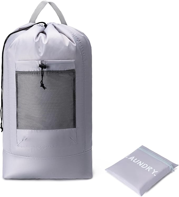 Backpack Laundry Bag, Large Travel Laundry Bags