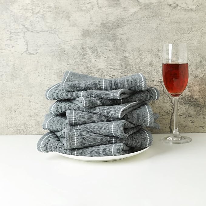Glynniss Kitchen Towels and Dishcloths Set, Dish Towels and Dish Rags