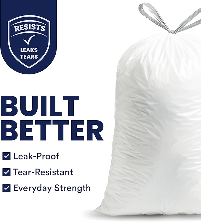 Plasticplace 5 Gallon Trash Bags
