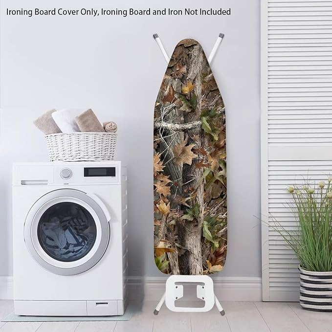 Camo Forest Ironing Board Cover and Padding 15 X 54 Ironing Board Protective