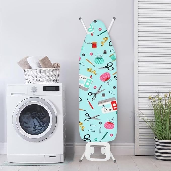 Cartoon Sewing Print Ironing Board Cover Sewing Tailoring Craft Tool Design