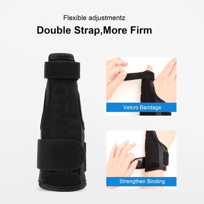 Cozyhealth Thumb Brace for Men and Women, CMC Joint Thumb Spica Splint for Pain Relief, Tendonitis, Thumb Wrist Stabilization Support for Right or Left Hand (A-Black)