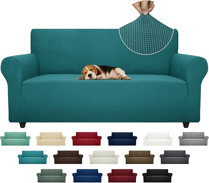 ZNSAYOTX Super Stretch Couch Cover Universal Sofa Covers