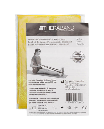 THERABAND Professional Latex Resistance Bands, Individual 6 Ft Elastic Band for Upper & Lower Body Exercise, Physical Therapy, Pilates, Home Workouts, 6 Foot, Blue, Extra Heavy, Level 5