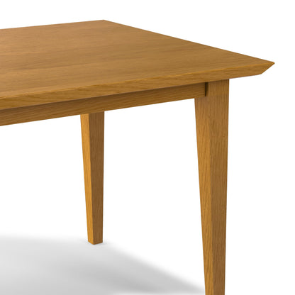 SIMPLIHOME Colby Dining Table - 60 inch Wide Solid Wood Oak Veneer Rectangular Kitchen Table in Oak Finish, Rectangular Mid‑Century & Rustic Contemporary Style for Kitchen or Dining Room, Seats 6
