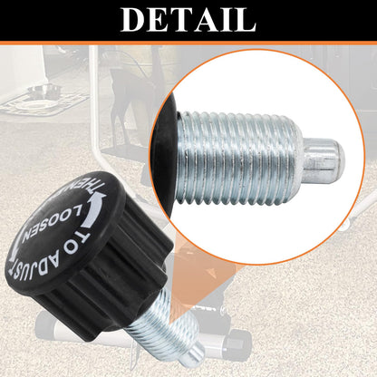 Niuohoy M16 Pull Pin Knob 2PCS Spring Adjustment Fitness Pop-up Knob Exercise Bike Replacement Parts for Fitness Equipment