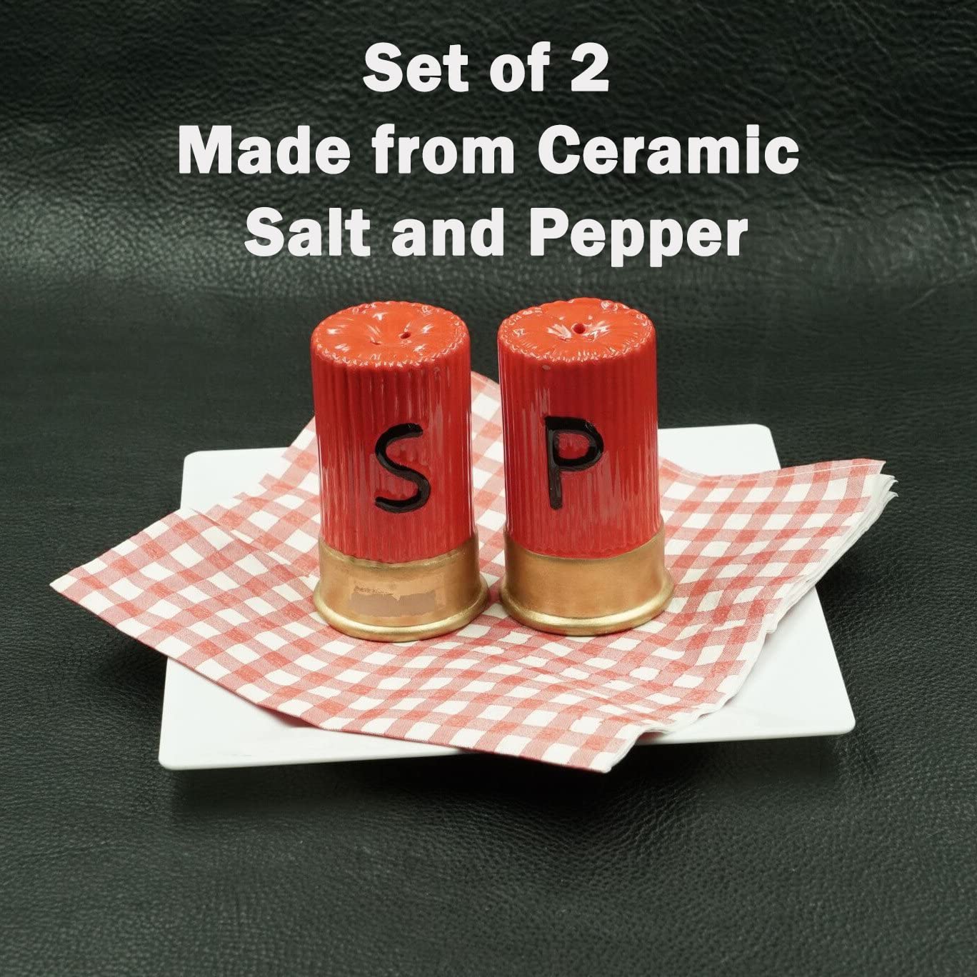 Caliber Gourmet Shotgun Salt & Pepper Set