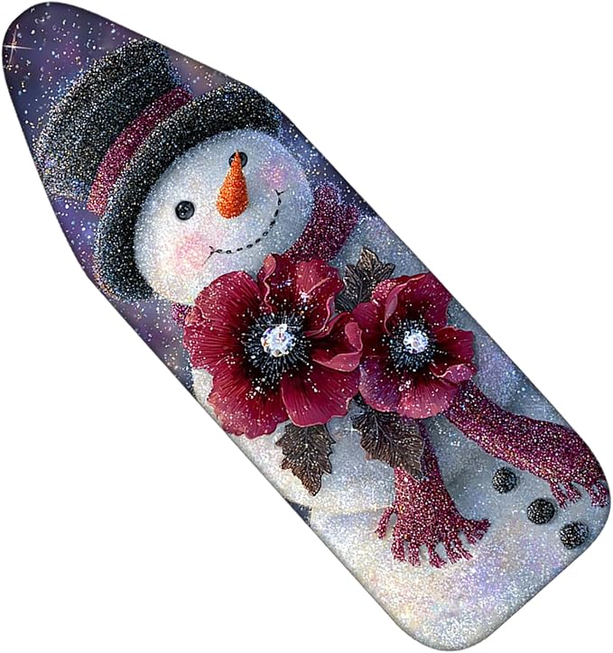 Nuxovilar Ironing Board Cover Winter Snowman