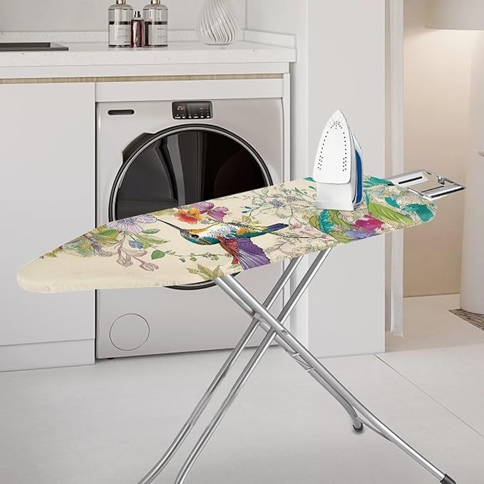 Hummingbird Ironing Board Covers Easy Installation 15x54 Ironing Board Cover