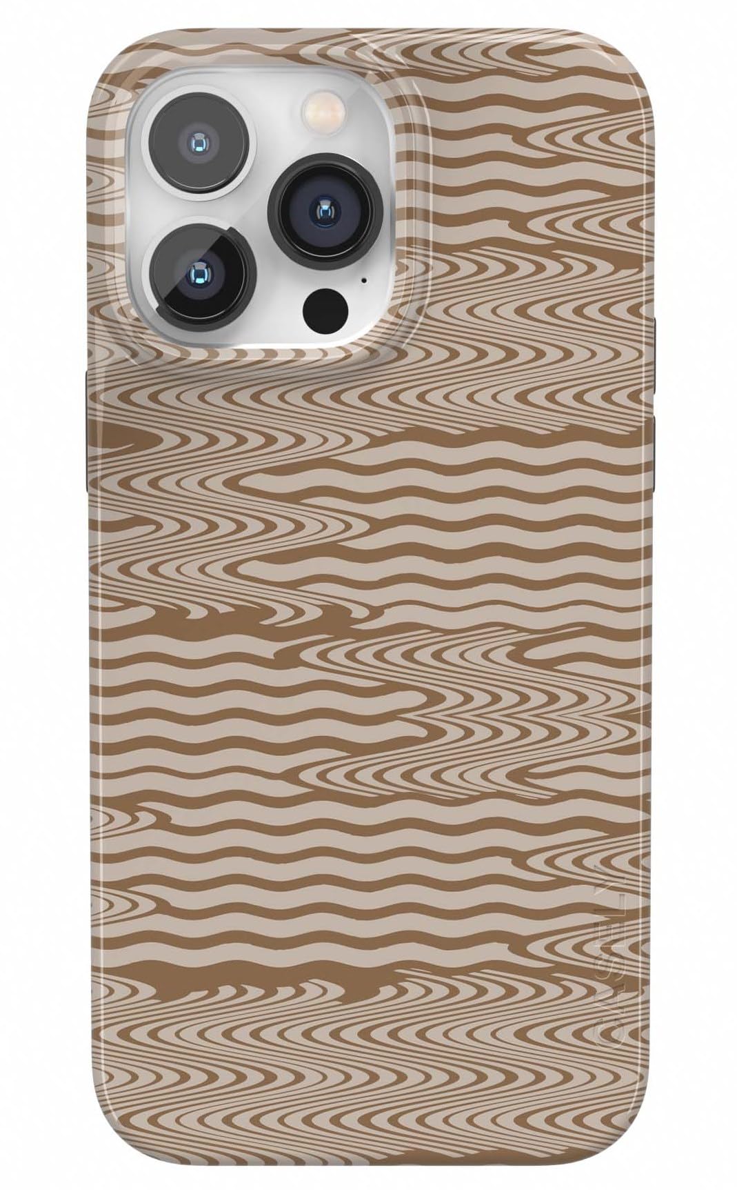 Casely iPhone 14 Pro Max Case | Fit Check | Neutral Checkerboard | Compatible with MagSafe | Classic Ultra Slim Design