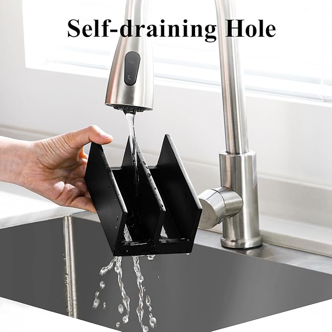 Luxspire Kitchen Sponge Holder for Sink, Dish Sponge Holder