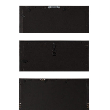 Kate and Laurel Adlynn Photo Frame Set, Set of 10, Varying Sizes, Gold, Traditional Glam Frame Collection for Wall