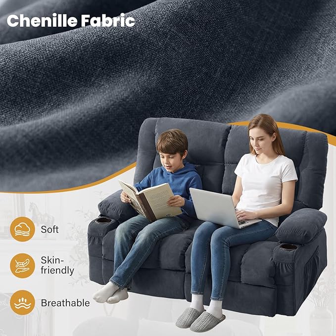 BOSMILLER Reclining Loveseat