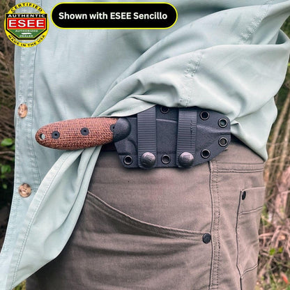 ESEE Horizontal & Scout Strap Carry Kits (Strap Kit 1 (Candiru, Izula, Imlay, Xancudo))
