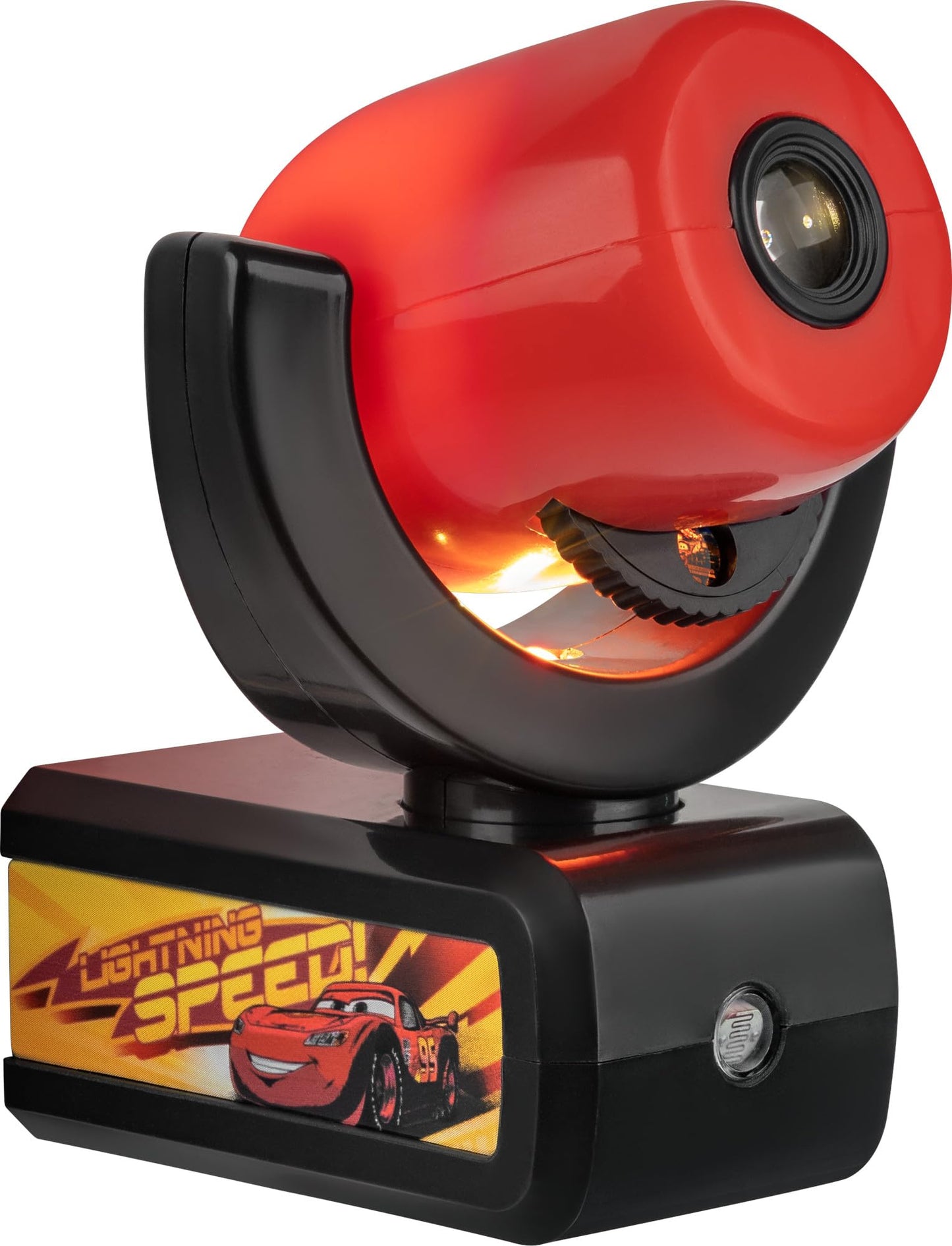 Projectables Pixar Cars LED Kids Night Light, Plug-In, Projector, Dusk-to-Dawn, Lightning McQueen, Galaxy Light, Hallway, Bedroom, Nursery, Playroom, Gaming Room, 11742