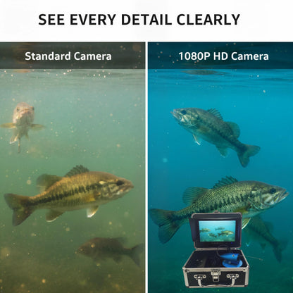 7" Underwater Fishing Camera 1080P HD Fish Finder
