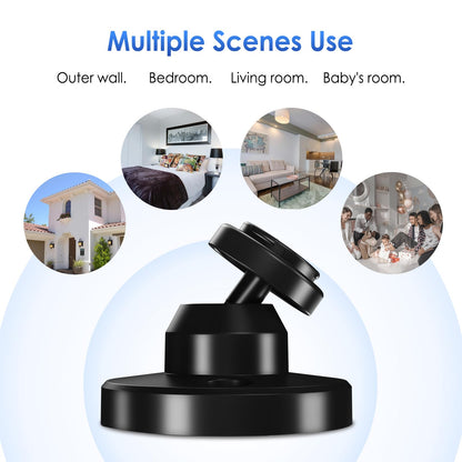 Lucrave Blink Outdoor Camera Mount, 360 Degree Adjustable Wall Mount Bracket, Compatible with Blink Mini, Blink 4th and 3rd Gen Outdoor Camera, 3 Pack, Black