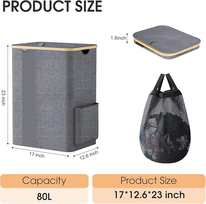 Laundry Basket Clothes Hamper