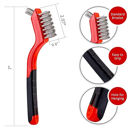 Wire Brush Set 3Pcs