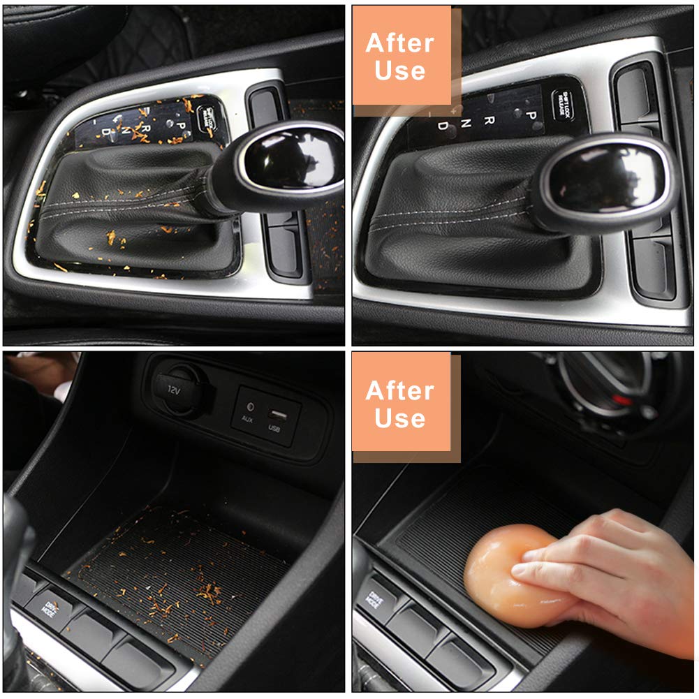 TICARVE Cleaning Gel for Car Detail Putty Car Vent Cleaner Putty Gel Detail Auto Tools Car Interior Cleaner Cleaning Mud for Car and Keyboard Cleaner Slime 2024 Upgrade