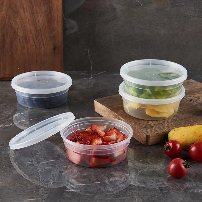 Plastic Deli Food Storage Containers