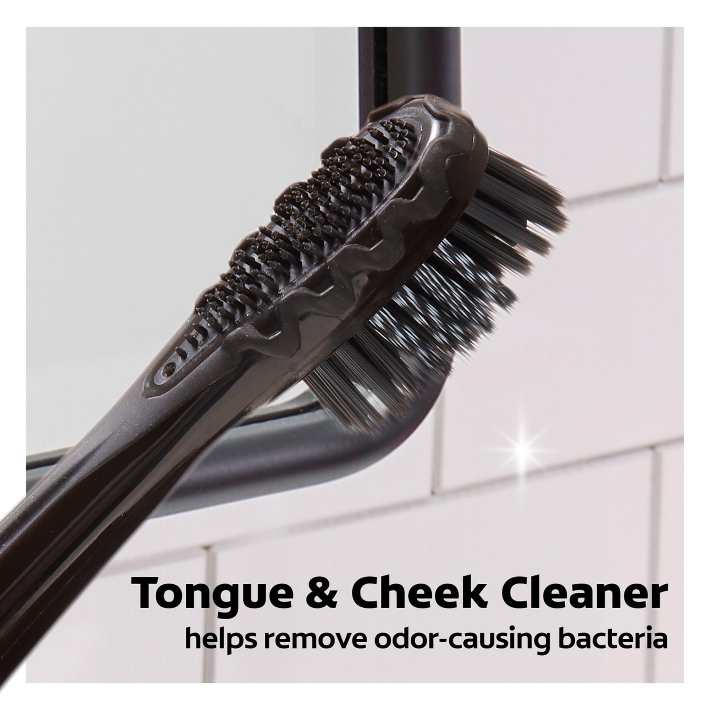 Colgate 360 Vibrate Charcoal Battery Operated Toothbrush Pack, Soft with 1 AAA Battery Included, Black, 2 Count