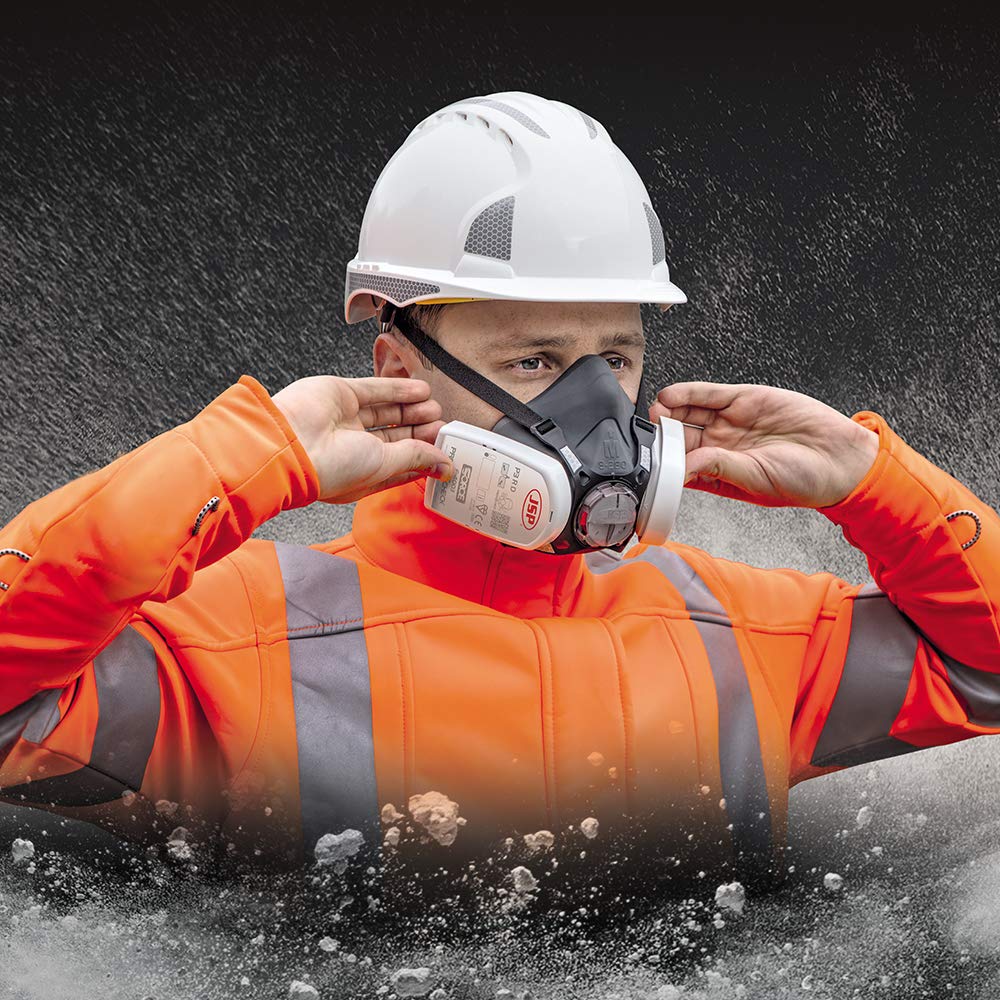 JSP Force®8 Half-Mask Respirator with PressToCheck™ - P3 Filters (BHT0A3-0L5-N00)