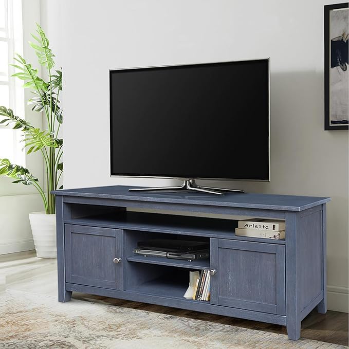 IC INTERNATIONAL CONCEPTS Solid Wood Entertainment/TV Stand