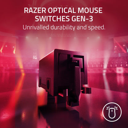 Razer Viper V3 Pro Wireless Esports Gaming Mouse: Symmetrical - 54g Lightweight - 8K Polling - 35K DPI Optical Sensor - Gen3 Optical Switches - 8 Programmable Buttons - 95 Hr Battery - Black