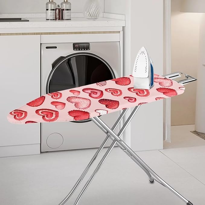 Love Ironing Board Cover 15″x54″ Valentines Day Ironing Pad Covers Padding