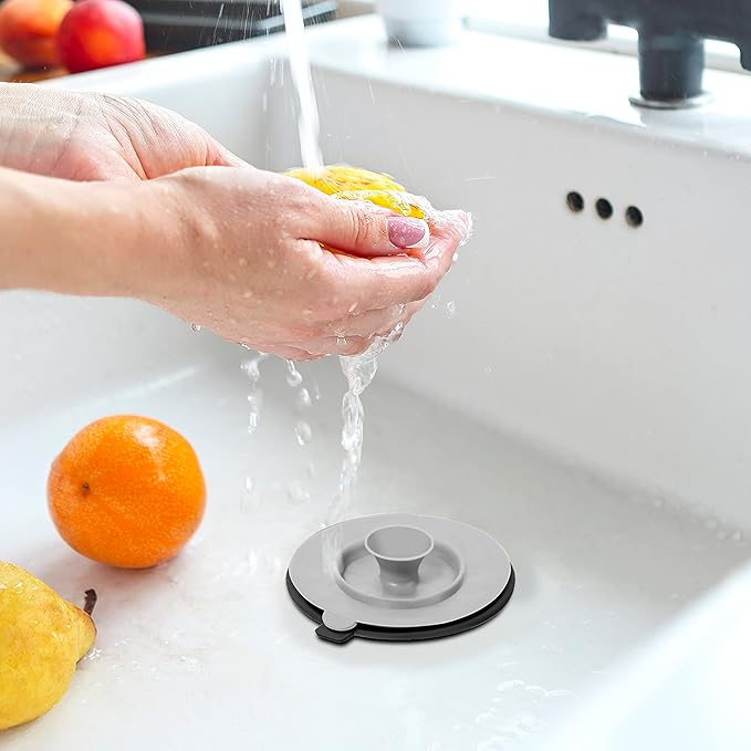 OGGI Silicone Sink Strainer & Stopper Set- Great Kitchen Sink Strainer