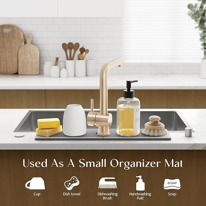 Kitchen Faucet Absorbent Mat